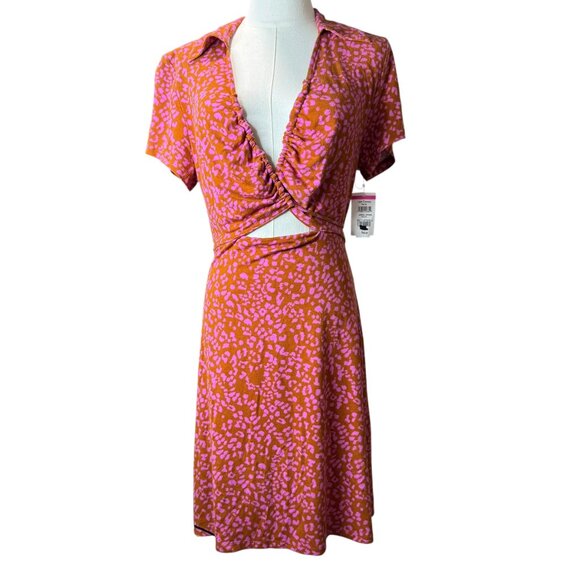 Free People Women's Marsaille cutout Mini Dress. SZ:M NWT - Picture 4 of 13